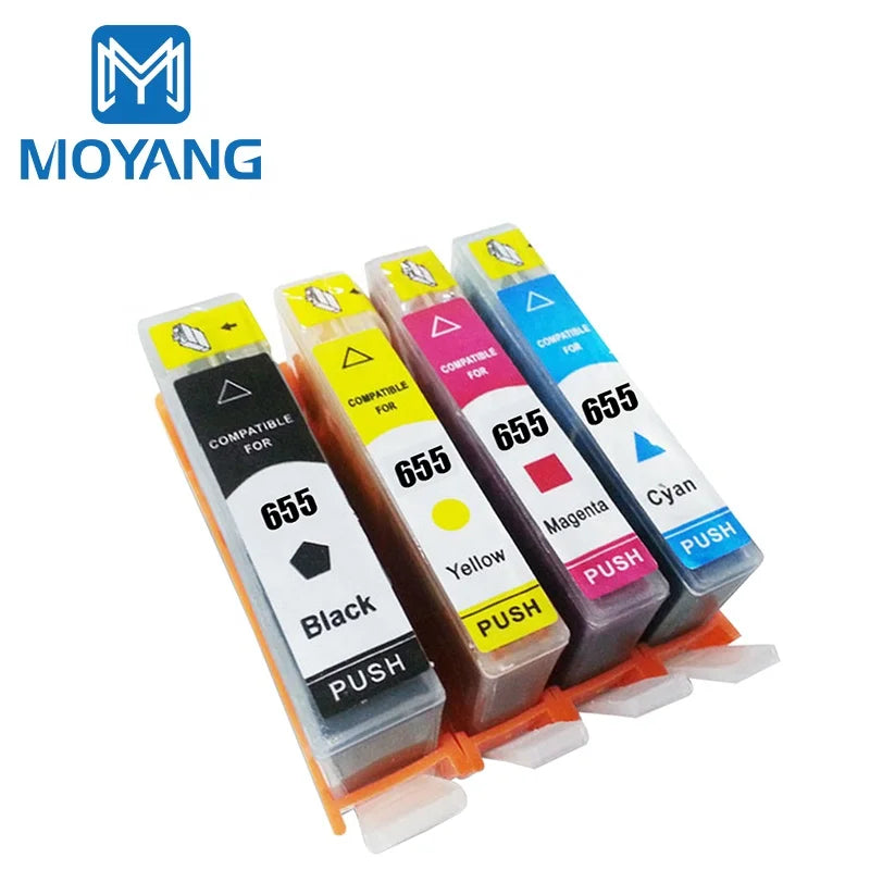 MoYang Compatible for Hp655 655XL Ink Cartridge Used for hp 655 Deskjet Ink Advantage 3525  4615 4625 5525 Printer Cartridges