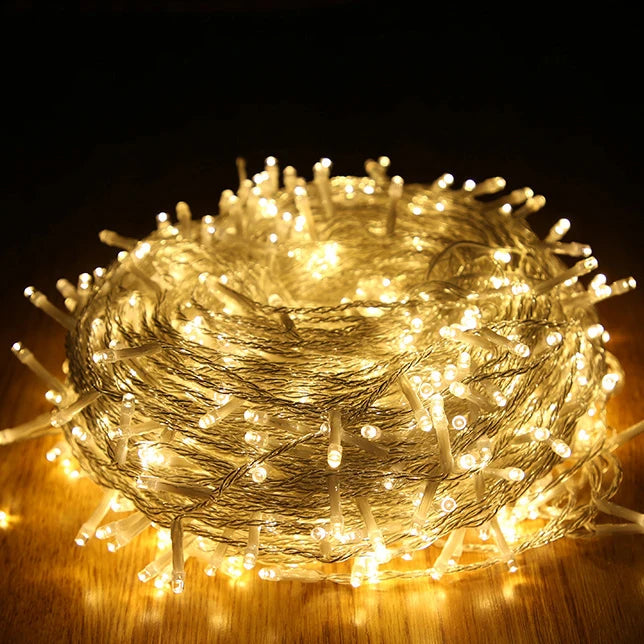 Wholesale 10 M LED String Light Christmas Outdoor Waterproof Christmas Decoration Light Garland Fairy Lighting for Holiday Decor