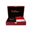 Exquisite Valentines Day Artificial Soap Rose Flower Jewelry Box