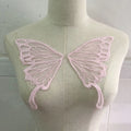Smaller Size Butterflies Pairs Embroidered Lace Applique Colors In-stock LT2614A