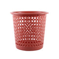Household Simple Living Room Big Creative Plastic Hollow Out Small Garbage Basket