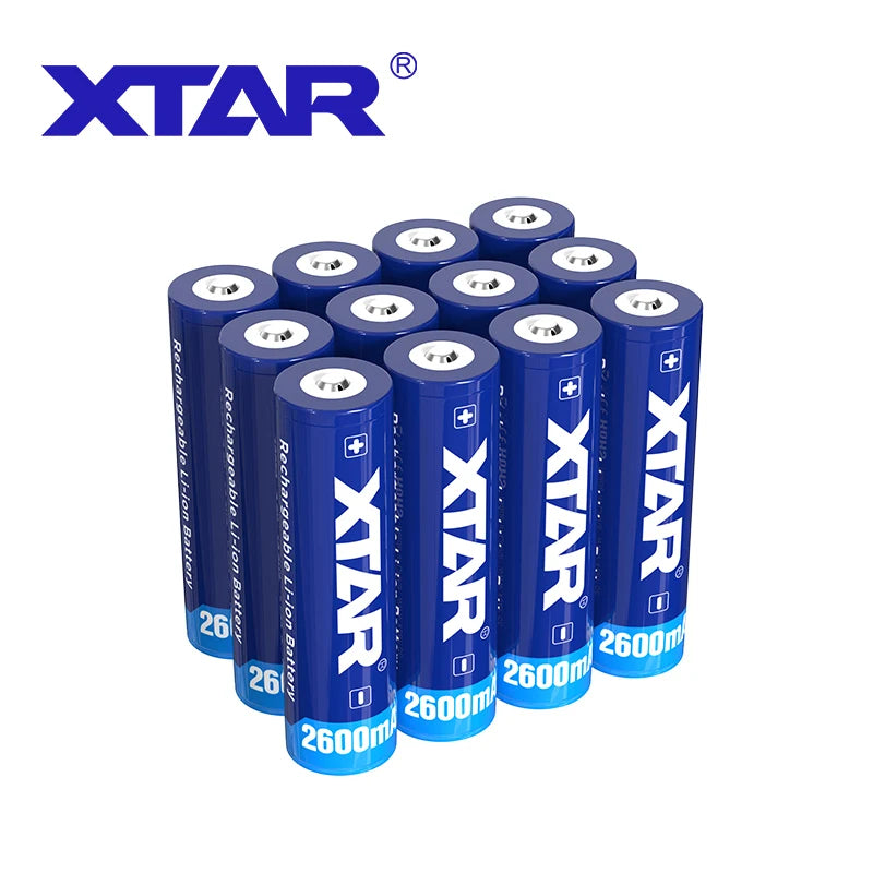 Wholes Price OEM Logo 18650 Rechargeable Battery Lithium Cell Li-ion 2600mah 3.7V High Capacity Cylindrical Lithium Battery