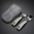 Children Cutlery Set Utensils 304 Stainless Steel Tableware Kids Fork and Spoon with case 1006173