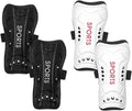 Melenlt Football Leg Strap Brace Support Pads Calf Compression Sleeve Soccer Shin Guards