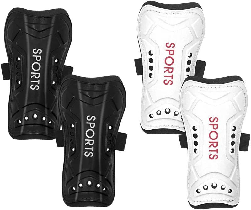Melenlt Football Leg Strap Brace Support Pads Calf Compression Sleeve Soccer Shin Guards