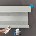 Hot Sale Double Layer Roller in Korea Window Chain Manual Day and Night Motorized Shade Zebra Blinds