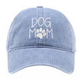 Embroidery DOG MOM Dad Hat Cotton Washed Casual Sports Caps Women Custom Baseball Cap