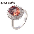 Oval Cut Turkish Jewelry Wholesalers Gold Plated 925 Sterling Silver Zultanite Color Changing Jewelry