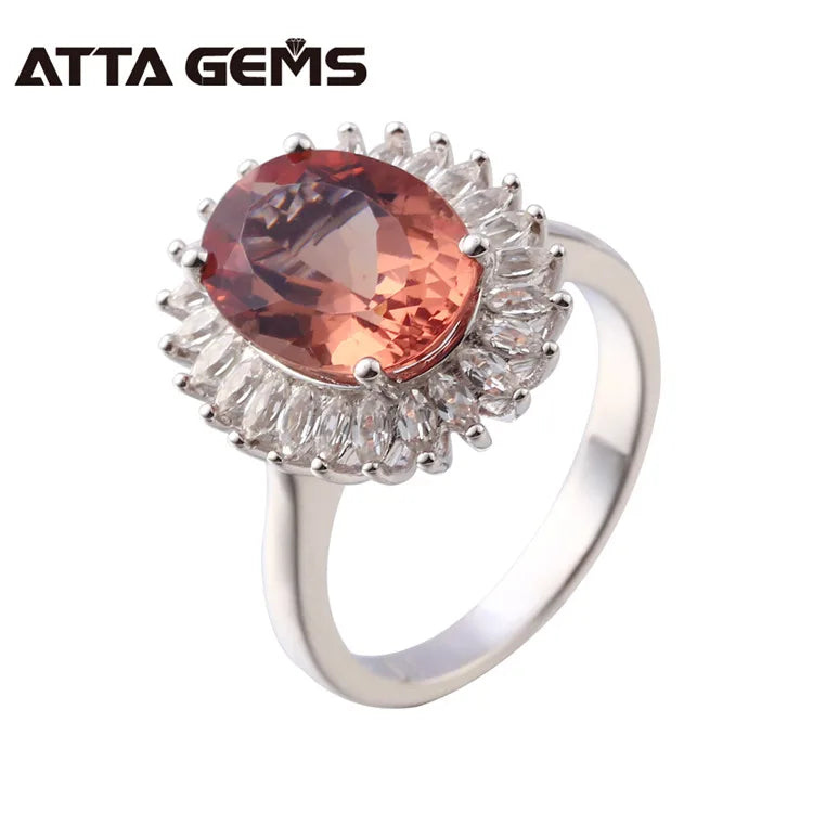 Oval Cut Turkish Jewelry Wholesalers Gold Plated 925 Sterling Silver Zultanite Color Changing Jewelry
