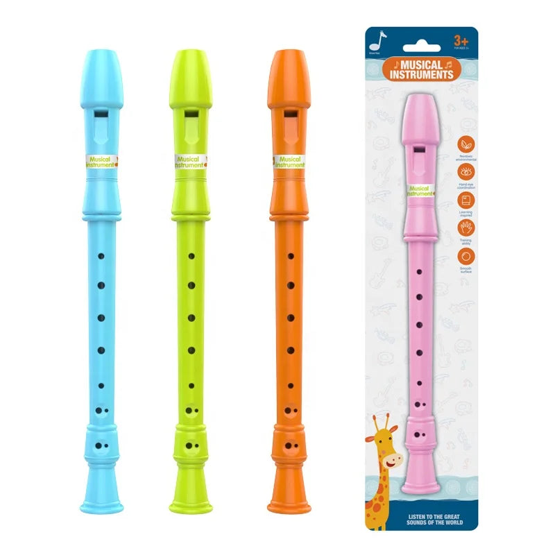 Kids Play Flute Toy Musical Instrument Toddler Music Toys Flute
