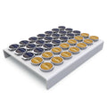 Acrylic Drawer Coffee Pod Organizer Tray Holder Display Rack in Clear/White/Black for 35 Coffee Pods Capsules