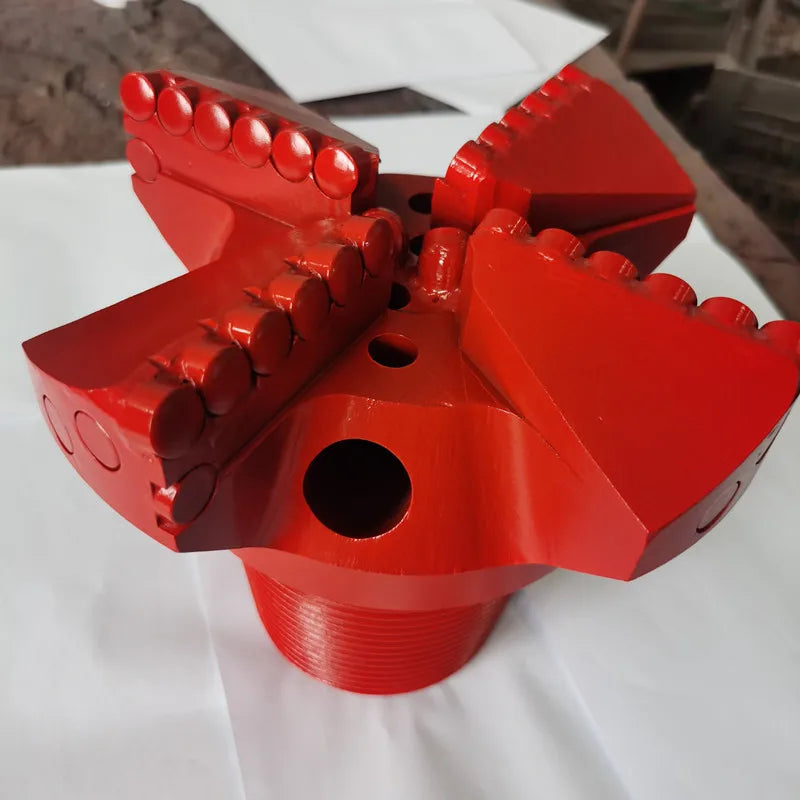 6" 153mm PDC Bit High Efficiency PDC Drill Bit for Water Well Drilling Exploration