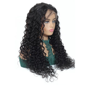 Direct Factory Vendor Packaging Boxes Full Custom Logo Available YesWigs Deep Wave Wig Human Hair Lace Front Wig for Black Women