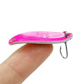 NewBility 5.3cm 3.7g Metal Artificial Hard Bait Spoon Lure for Freshwater Fish River & Stream Fishing