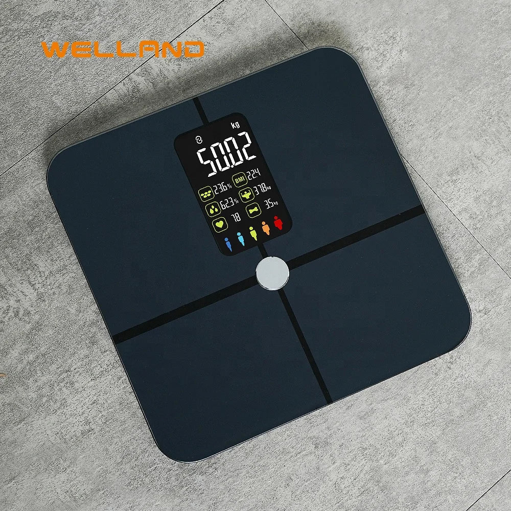 Screen Smart Connection Scale Body Fat Weight Digital New Balance With App