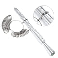 Top Quality Standard Jewelry Measuring Tool Aluminum Ring Sizer Ring Mandrel Gauge Tool Measurement Size Metal Ring Sizer