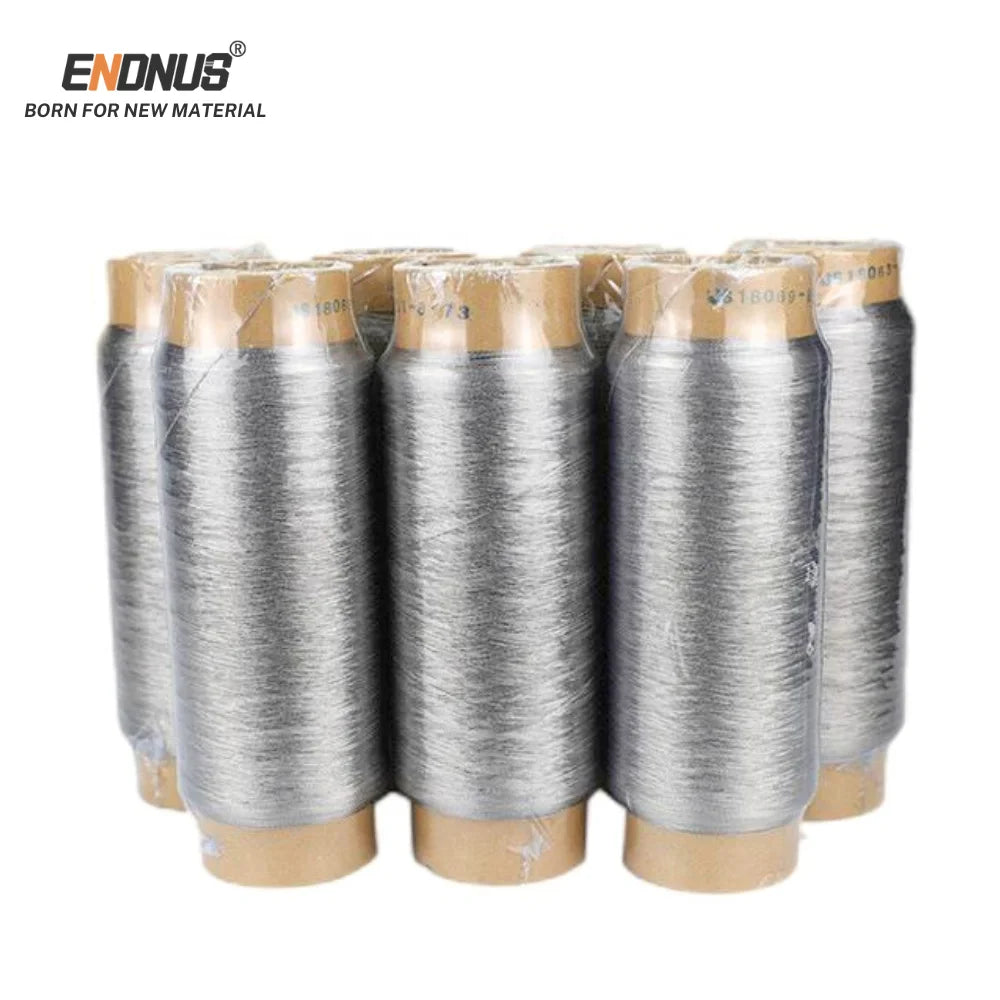 Conductivity Softness 316L Stainless Steel Filament Yarn for Antistatic Brushes