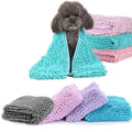 Custom Design Eco-Friendly Polyester Quick Drying Absorbent Cat Dog Bath Cleaning Chenille Pet Towel for Bathroom Use