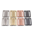Rose Gold  Underwear Buckle Bikini Bra Sexy Girl Spicy Girl Bikini Buckle Washable Front Buckle Closure for Swimwear