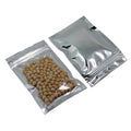 Factory Price Aluminum Foil Bags 5.5x12cm Zipper Food Saver Bag Factory Price Storage Pouches for Kitchen Supplies Zip Lock Bag