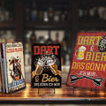 Putuo Decor Vintage German Quote Beer Tin Sign Home Decor Bars Cafes Featuring Classic German Sayings