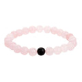 Natural Stone Bracelets Women Men Beaded Yoga Bracelets Black Matte Agate White Howlite Natural Beads Stone Bracelet
