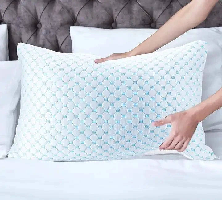 Cooling Bamboo Fabric Orthopedic Memory Foam Adjustable Sleep Pillow Neck Support Shredded Memory Foam Pillow