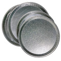 EU PACK 18 Inches Round   Aluminum Foil Pans   Food Grade  Disposable Embossing Flat  Aluminum Foil Pans Baking Tray