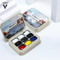 Vinimay Factory Wholesale Nail Art Base Gel Color Nail Painting Gel 9 Colors 3D Gel Palette Paint Nail Art Embossed Gel for Nail