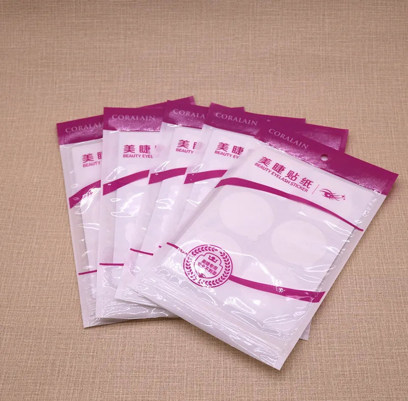 Wholesale Eyelash Pad Glue Holder White Eyelash Extension Paper Disposable Eye Patch Eyelash