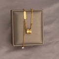 2026 Trend Fashionable Made Stainless Steel 18k Gold Plated Necklaces Jewelry Women