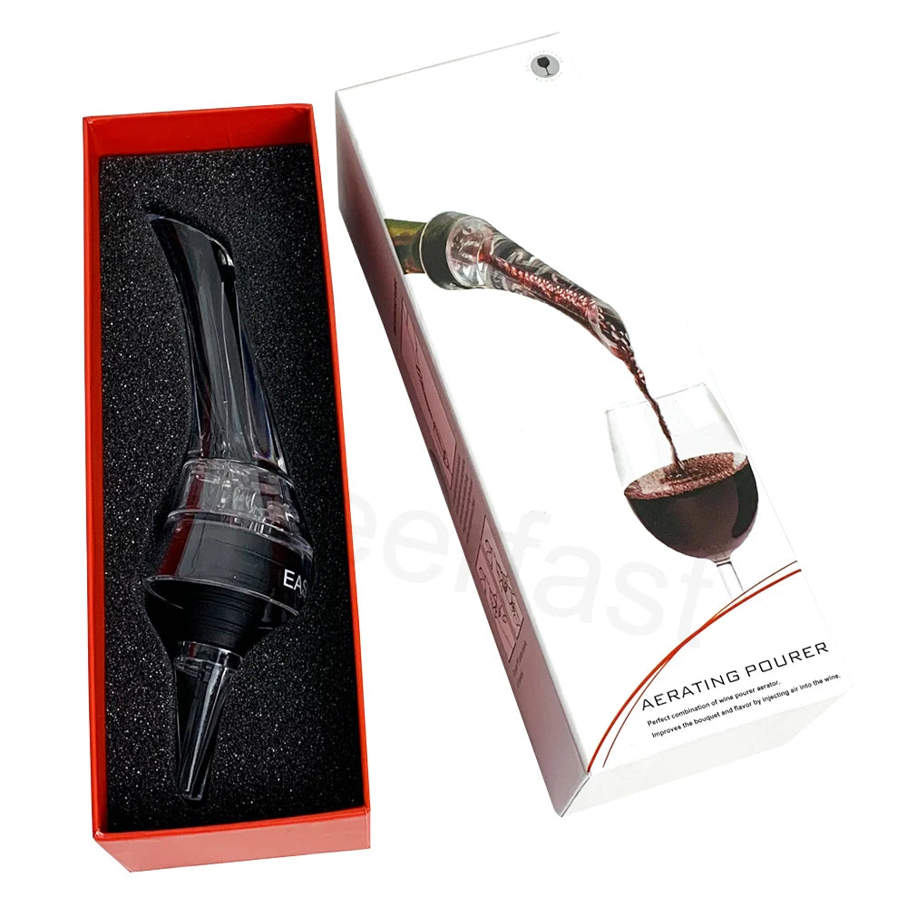 Quickly Shipment Wine Bottle Aerator Pourer Spouts Wine Aerator With Pour Spout Plastic Wine Aerator Pourer