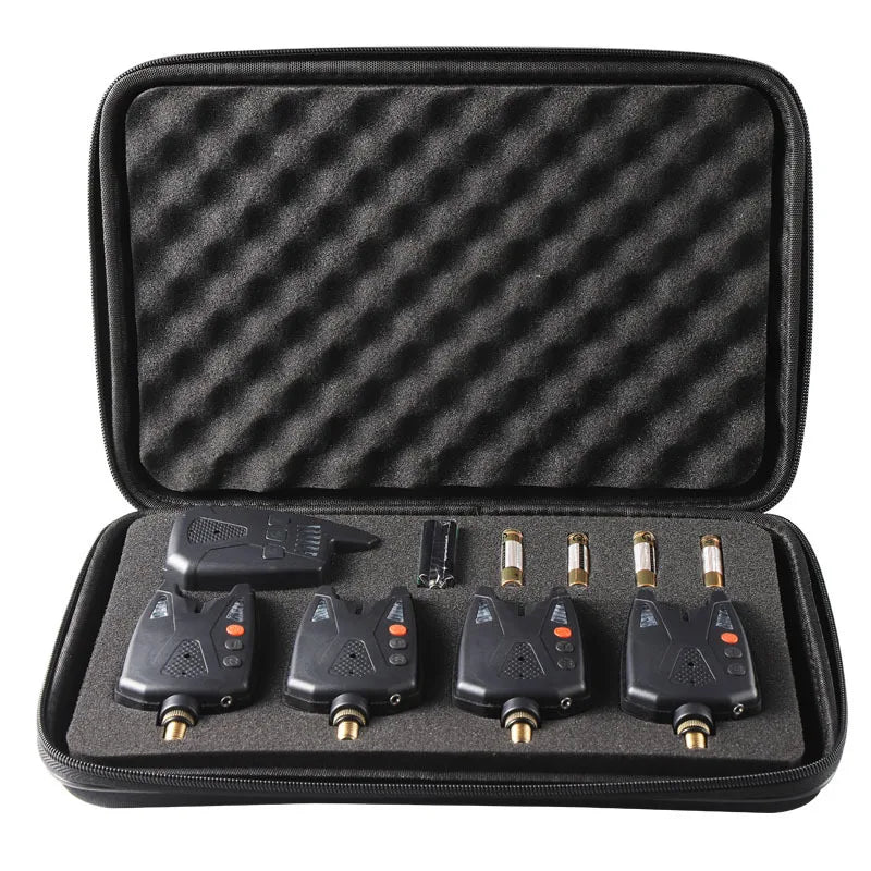 Topline Tackle Custom Logo Rubber Bite Detectors Adjustable Fish Strike Alarms Carp Fishing