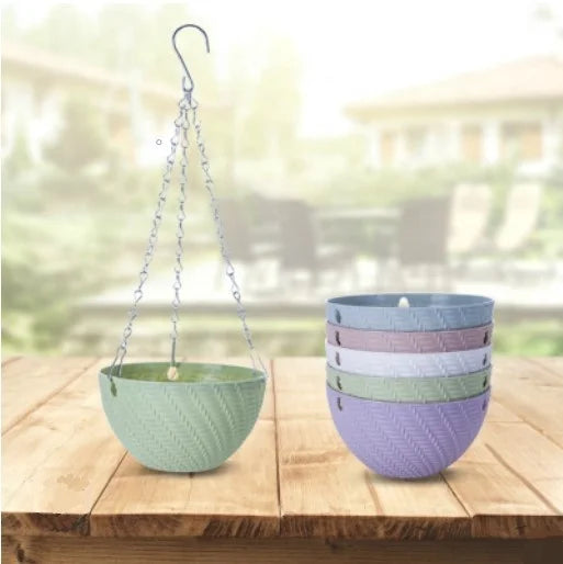 16cm Plastic Hanging Flower Pot Factory Directly Wholesale Hanging Pot