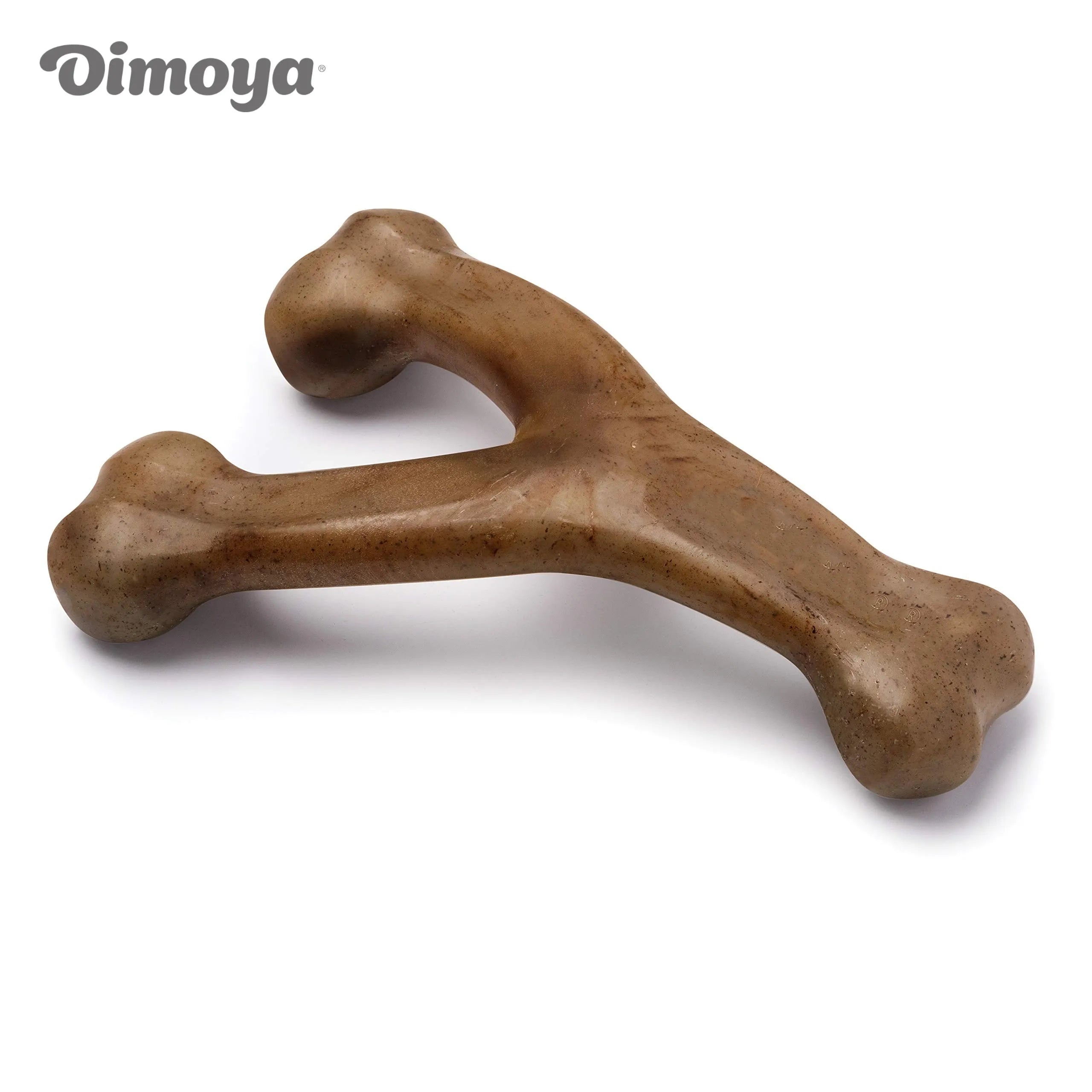 New Design Wishbone Durable Food Grade Dog Chew Nylon Bone Toy for Aggressive Chewers Real Bacon Chicken Peanut Flavor