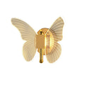 Modern Butterfly Design LED Wall Light Gold Stainless Steel Warm Cool White Wall Mounted Lamp for Indoor Use