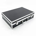 Small Black Aluminum Case with Foam Padding Customizable OEM Protective Instrument Carry Case for Equipment