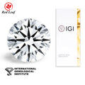 Redleaf Diamond D Color VVS Clarity 0.5CT 1CT 1.5CT Wholesale Loose IGI  Report Synthetic HPHT CVD Lab Grown Diamond