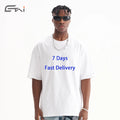 High Quality 100% Cotton Oversized T-shirt Plain Blank Gym Tshirt Men Heavyweight Custom t Shirt