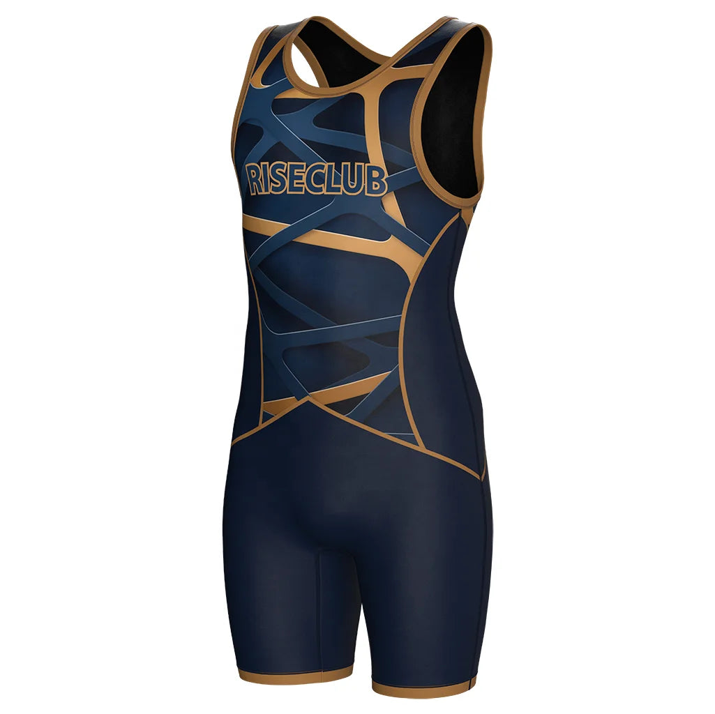 Custom Men's Pro Wrestling Singlet Classic Fit  Powerlifting Singlet Standard Singlet for Men Wrestling Uniform
