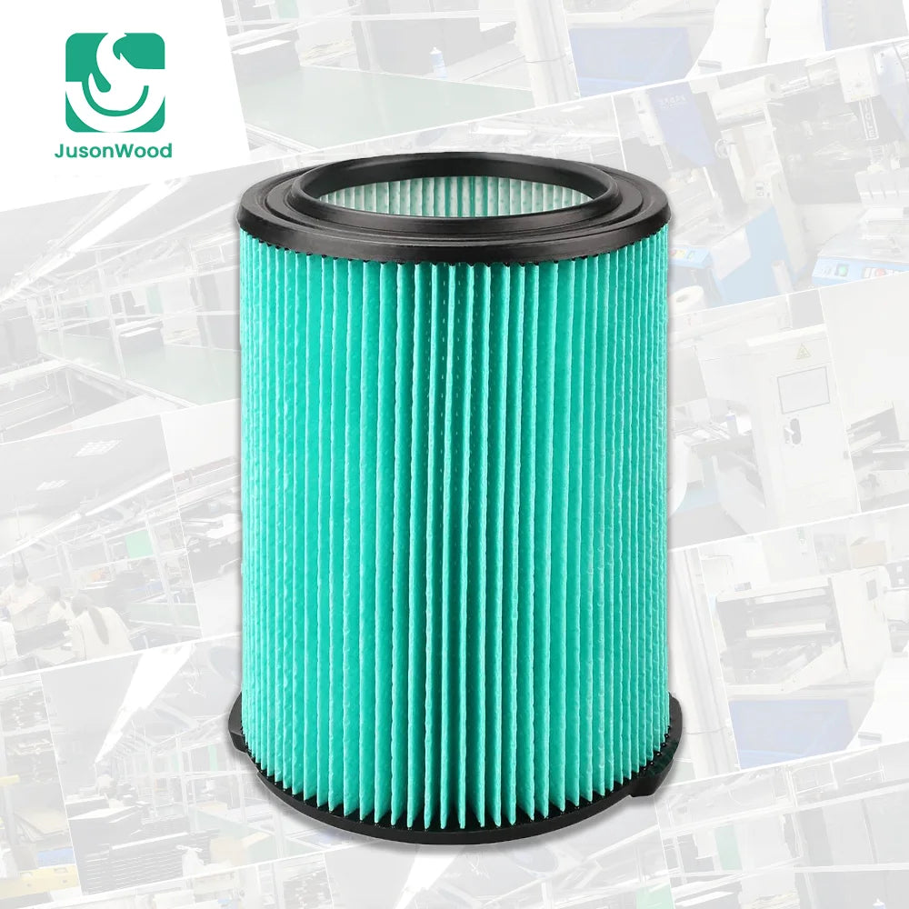 RIDGID VF6000 Fine Dust Filter for 5-20 Gal Wet/Dry Vacuums HEPA Cartridge Washable Replacement