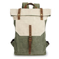 Popular Multicolor Outdoor Wholesale Canvas Backpack Business Bag Computer Backpack for Men Roll-up Back Bags