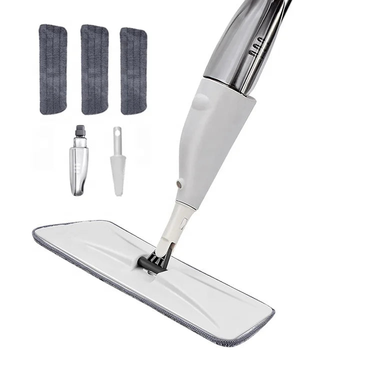 Cheapest Hands Free Magic Microfiber Flat Healthy Water Spray Mop for Floor Window House Cleaning with 360 Rotary Head