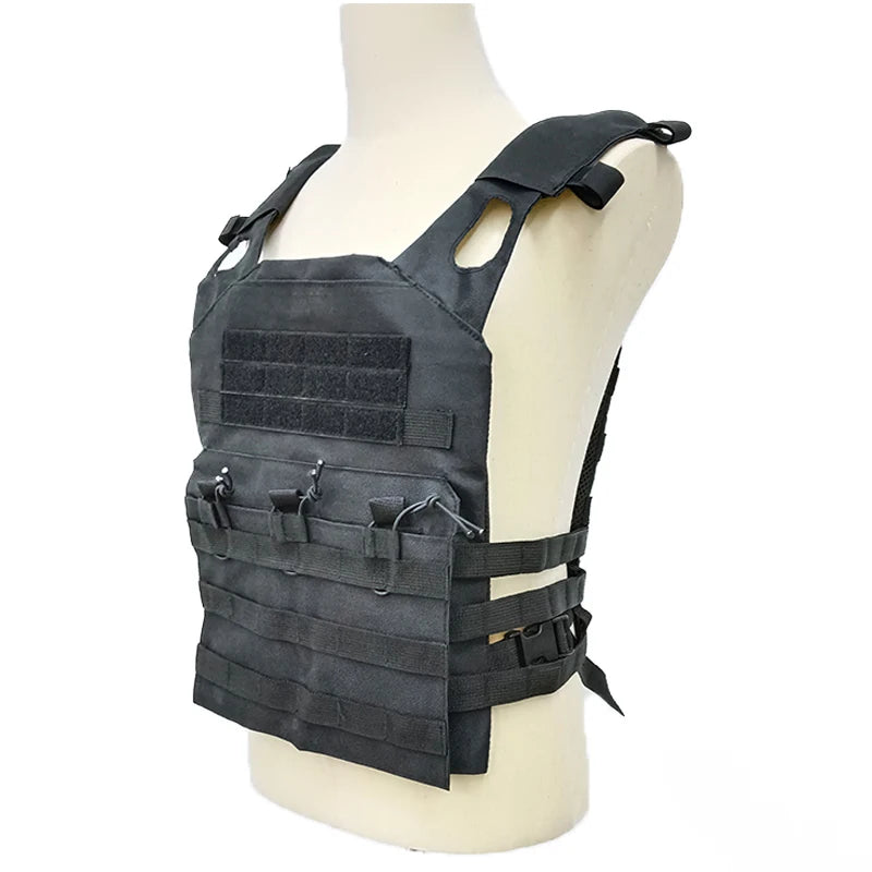 SturdyArmor Custom High Density Molle System Lightweight Oxford Fitness Plate Carrier Gym Tactical Weight Vest Adjustable Weight