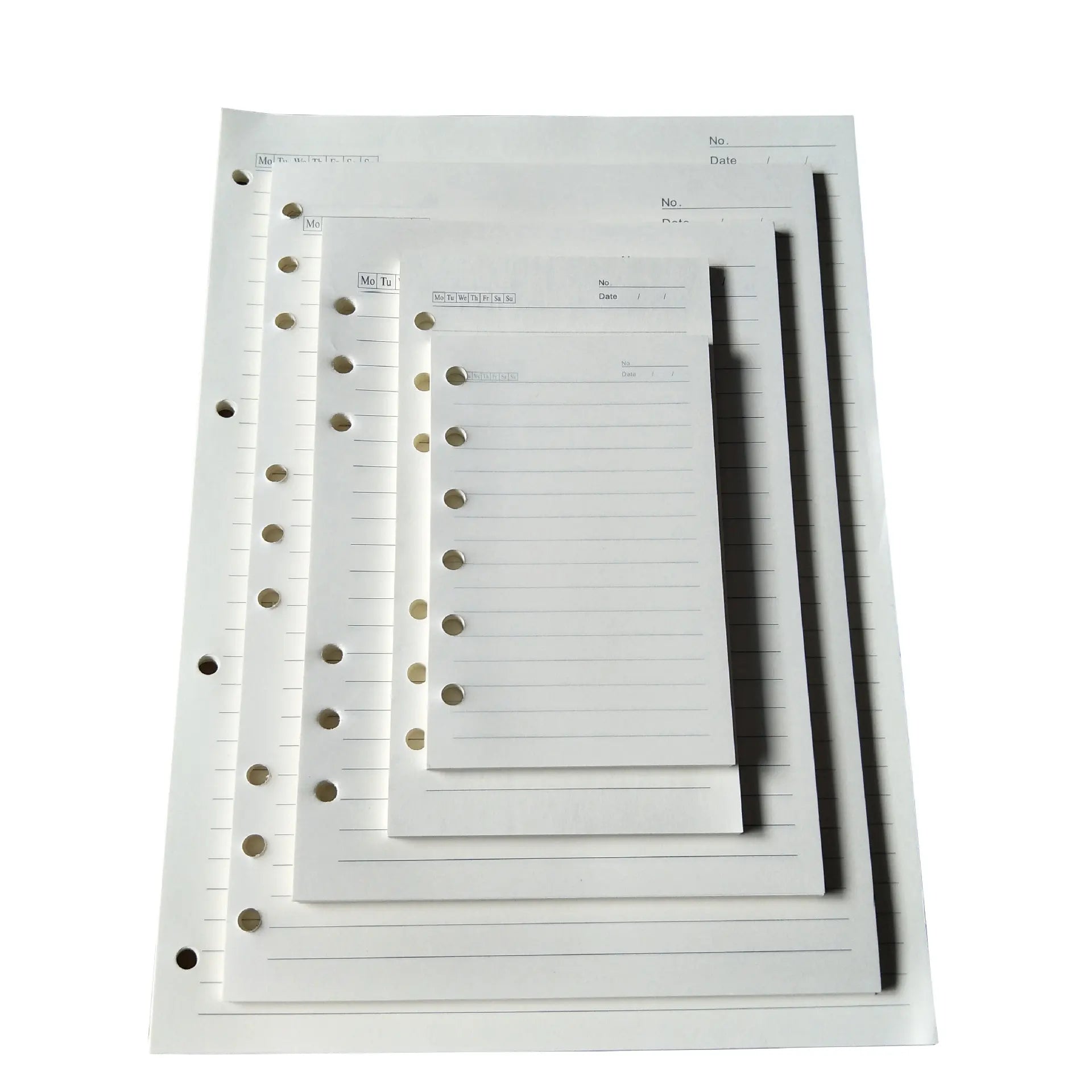 custom Custom Hot Selling A4/A5/A6/A7/B5 Hardcover Business Notebooks Loose-Leaf Insertion Refillable Paper Planner