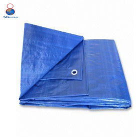 Heavy Duty Fireproof PE Coated Plain Roofing Cover Tarpaulin-China Polyethylene