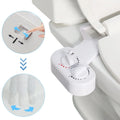 Modern Design Cold & Hot Water Non-Electric Bidet Single Nozzle Attached Toilet Bidet for Hotel Use