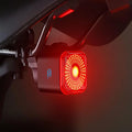 OEM Smart ABS Bike Brake Rear Light Digital Battery Display Waterproof IPX5 Rechargeable LED Warning Light Motion Activation
