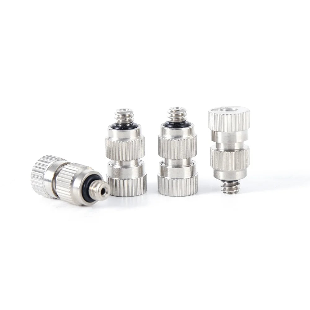 3/16" Male Thread Copper Anti Drip Fog Spray Nozzle Cooling System High Pressure Misting Nozzles
