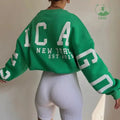 Streetwear Womens Unisex Hoodies & Sweatshirts Letter Printed Long Sleeve Crewneck Sweatshirt Women's Hoodies Outwear Ropa Mujer